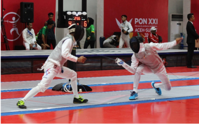 Meraih Medali Perunggu Pada Pertandingan Kejuaraan Anggar