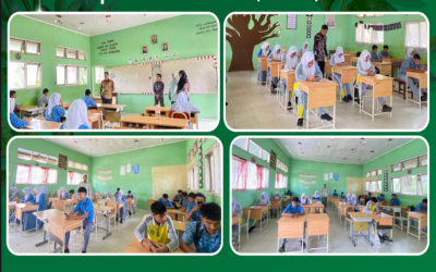 Kepala Cabang Dinas Pendidikan Aceh Barat Melakukan Monitoring Pelaksanaan Try Out TKA Tahap II di SMA Negeri 1 Meureubo